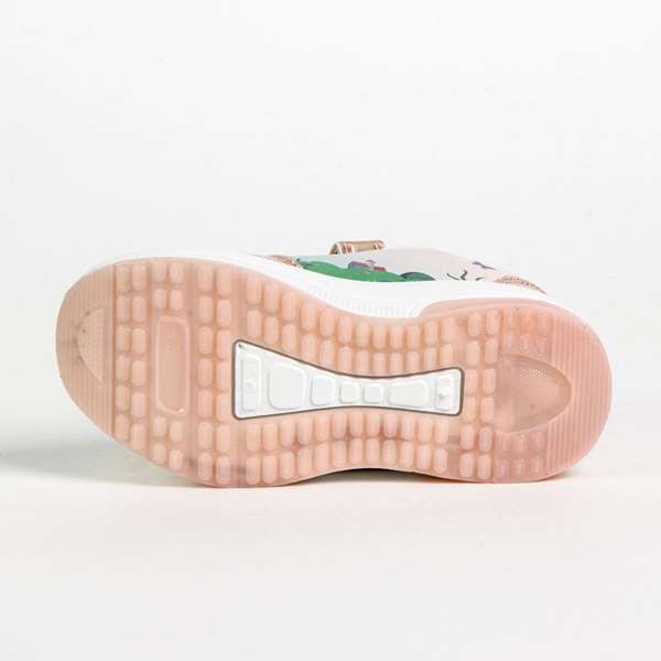 Cerdá Princess T031 - Chaussure de sport enfant à semelle PVC avec lumières, rose - Taille 31