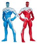 McFarlane Toys DC Multiverse Pack 2 Figurines Superman Blue vs. Superman Red (Gold Label)