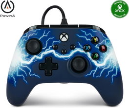 PowerA Manette Advantage Filaire pour Xbox Series X|S - Arc Lightning