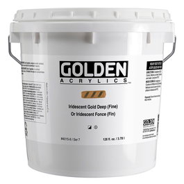 Golden Couleurs Acryliques Heavy Body Iridescent Or Foncé (Fin) 3.78