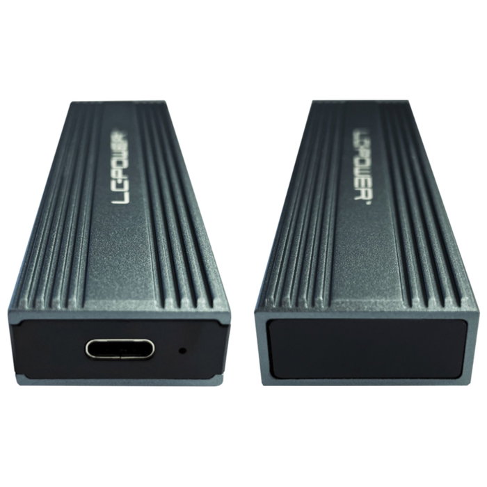 LC-Power LC-M2-C-MULTI-3 Boîtier SSD M.2 NVMe et SATA Anthracite LC-Power LC-M2-C-MULTI-3 Boîtier SSD M.2 NVMe et SATA Anthracite