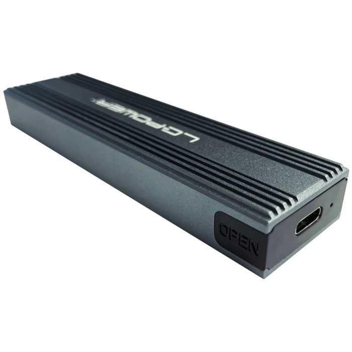 LC-Power LC-M2-C-MULTI-3 Boîtier SSD M.2 NVMe et SATA Anthracite LC-Power LC-M2-C-MULTI-3 Boîtier SSD M.2 NVMe et SATA Anthracite