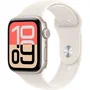 Apple Watch SE 3 GPS + Cellular - Montre connectée - Boîtier en aluminium Starlight 44 mm - Bracelet Sport Band Starlight - S/M