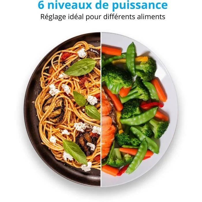 Medion MD 15644 - Four à micro-ondes - 17 litres - 700W - Fonction décongélation - Noir