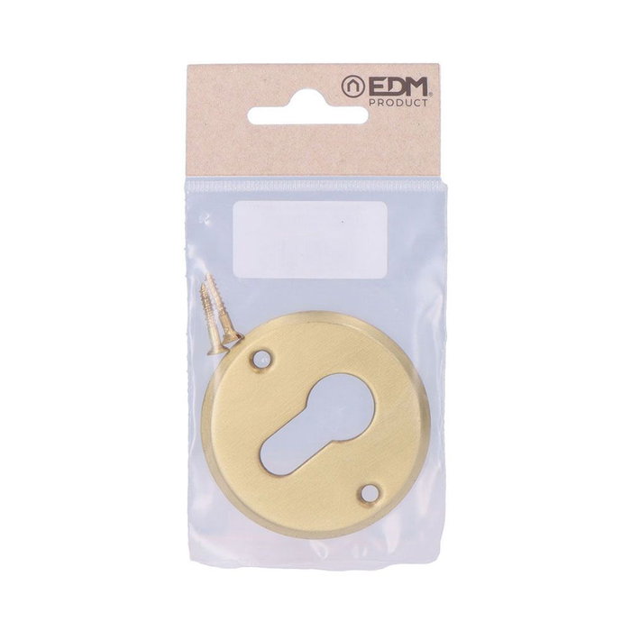 Edm Bocallave rond 60 mm en laiton doré Edm Bocallave rond 60 mm en laiton doré