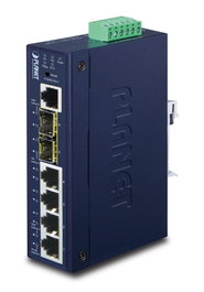Planet IGS-5225-4T2S Commutateur Ethernet géré L2+, 4 ports 10/100/1000T et 2 ports SFP
