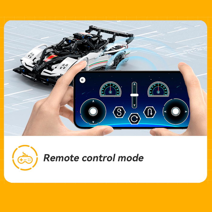 DEQUBE Z Wind Car App+RC 457 pièces DEQUBE Z Wind Car App+RC 457 pièces