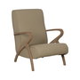 Fauteuil Beige 57 x 55 x 85 cm