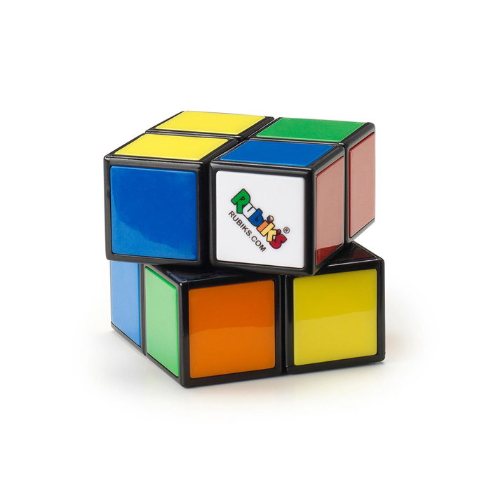 Spin Master - Cube Rubik officiel 2x2 version classique - Jeu de casse-tête et réflexion - Rubik's Cube - Âge recommandé: +7 ans