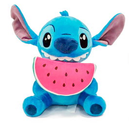 Disney - Peluche Stitch Sandia 25 cm - Personnage Lilo et Stitch