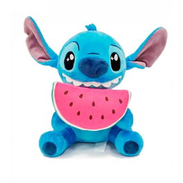 Simba Peluche Stitch avec Pastèque Disney Lilo & Stitch 25 cm