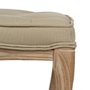 BigBuy Home Banquette Beige Bois d'hévéa 50 x 47 x 36 cm