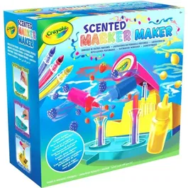 Crayola Scented Marker Maker - Fabrique de feutres parfumés pour enfants dès 6 ans - Kit créatif avec encres et parfums