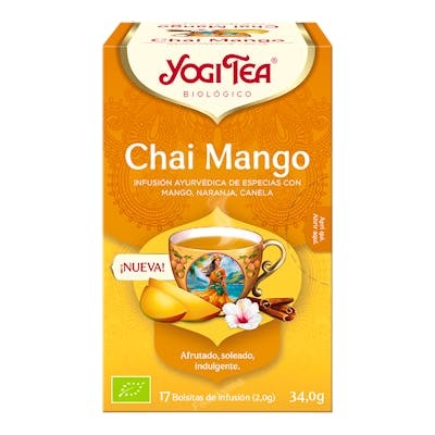 YOGI TEA Chai Mango 17 sachets YOGI TEA Chai Mango 17 sachets