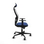 Piqueras y Crespo Chaise de Bureau Jorquera 1D036G1 Bleu Marine