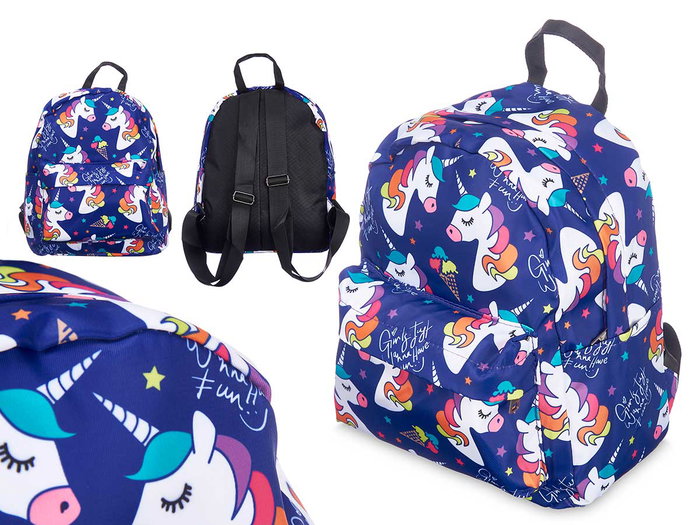 Pincello Mochila Infantile Unicornio 22 x 28 x 12 cm Tissu Motif Coloré (Set de 12) Pincello Mochila Infantile Unicornio 22 x 28 x 12 cm Tissu Motif Coloré (Set de 12)