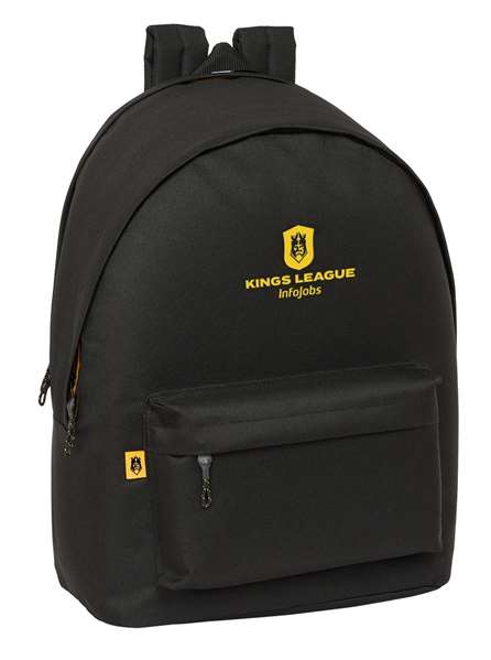 Safta Sac à dos double pour ordinateur portable 15,6" avec port USB de recharge - Kings League 31x44x18 cm