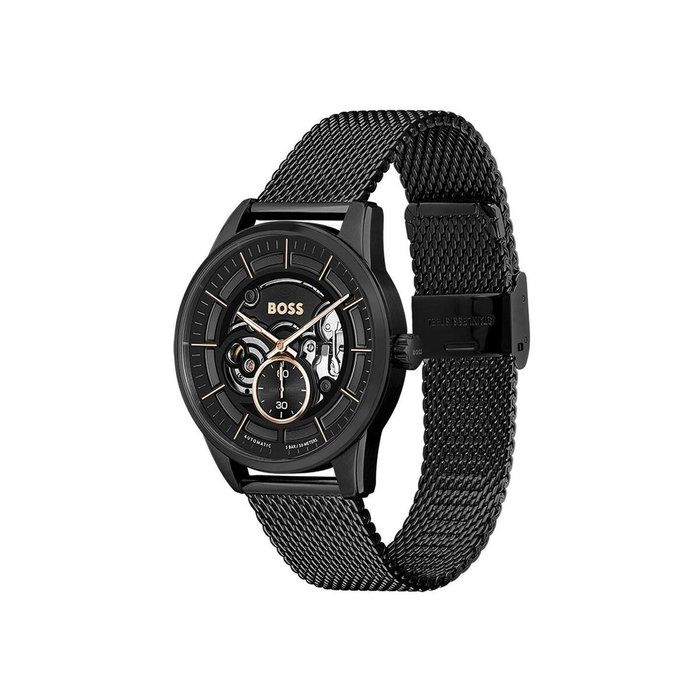 Boss 1514035 - Montre Automatique pour Homme - Noir