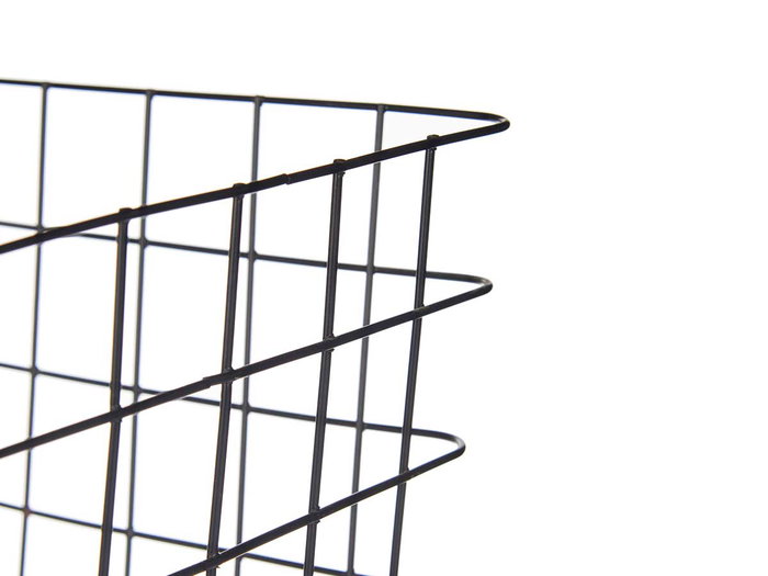KINVARA Cesta Metal Negra Rectangular GRD KINVARA Cesta Metal Negra Rectangular GRD
