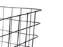 KINVARA Cesta Metal Negra Rectangular GRD
