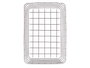 KINVARA Cesta Metal Negra Rectangular GRD