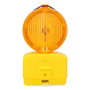 EDM Balise de signalisation LED pour travaux 2x0.05W 6000/8000lm IP42 Autonomie 30h avec détecteur crépusculaire