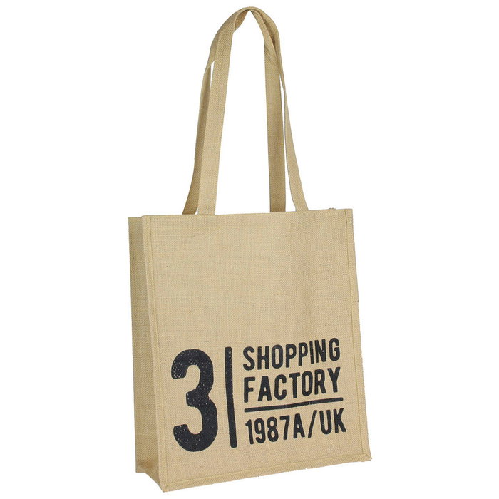 Totally Addict Sac de shopping en vannerie 40x35x15 cm Totally Addict Sac de shopping en vannerie 40x35x15 cm