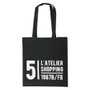 Totally Addict Sac de shopping en vannerie 40x35x15 cm
