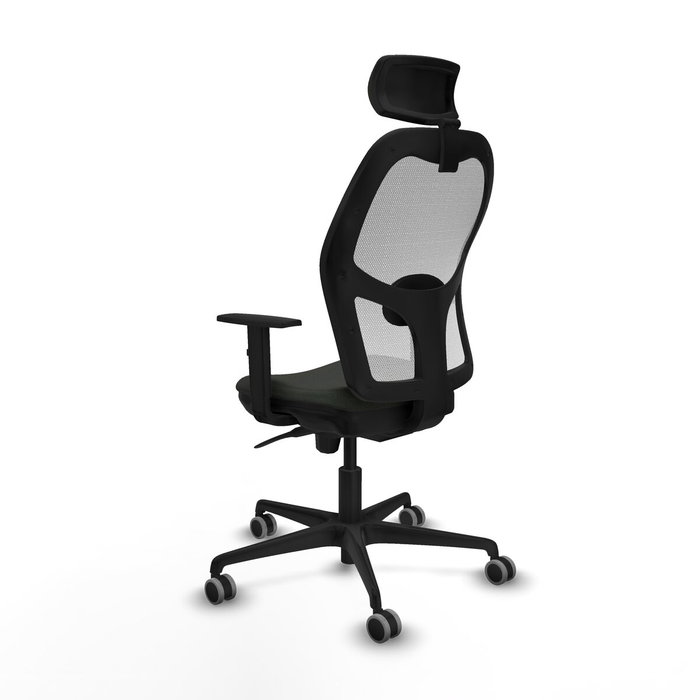 Piqueras y Crespo Chaise de Bureau avec Appui-tête 1D036G2 Noir Piqueras y Crespo Chaise de Bureau avec Appui-tête 1D036G2 Noir
