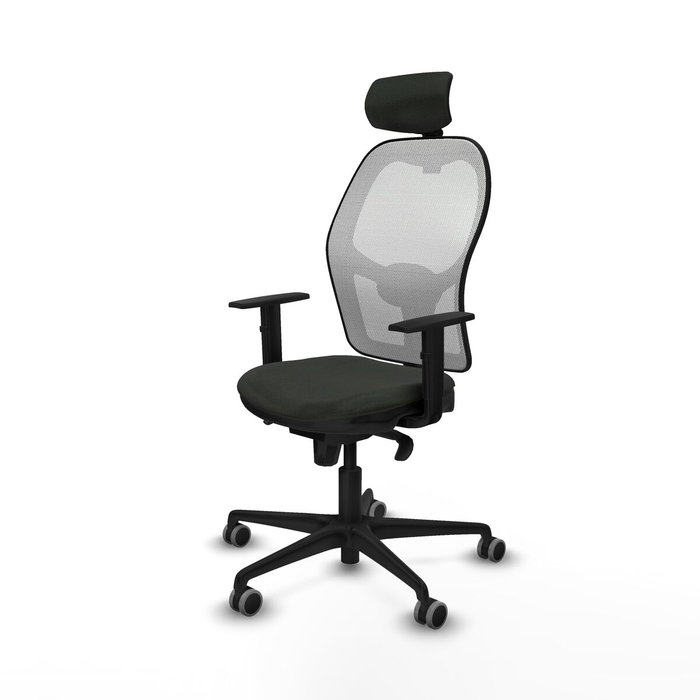 Piqueras y Crespo Chaise de Bureau avec Appui-tête 1D036G2 Noir Piqueras y Crespo Chaise de Bureau avec Appui-tête 1D036G2 Noir