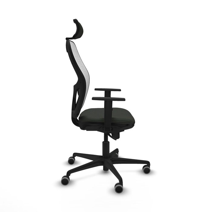 Piqueras y Crespo Chaise de Bureau avec Appui-tête 1D036G2 Noir Piqueras y Crespo Chaise de Bureau avec Appui-tête 1D036G2 Noir
