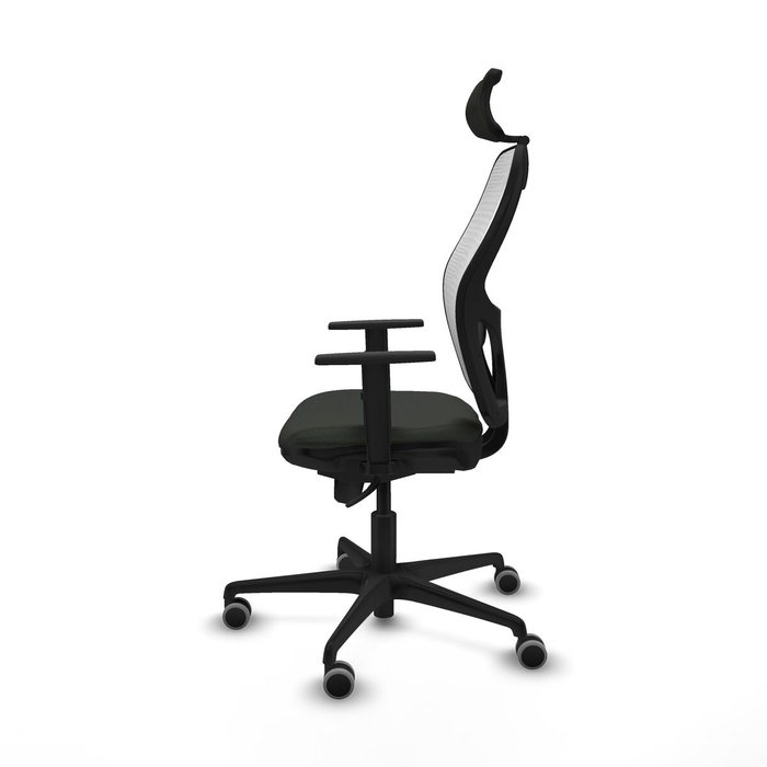 Piqueras y Crespo Chaise de Bureau avec Appui-tête 1D036G2 Noir Piqueras y Crespo Chaise de Bureau avec Appui-tête 1D036G2 Noir