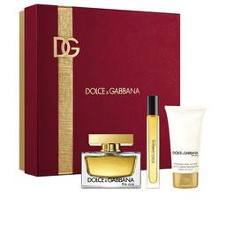 Dolce & Gabbana The One - Coffret Cadeau 3 pièces : Eau de Toilette 75 ml + Lait pour le Corps 50 ml + Eau de Toilette 10 ml - Parfum Féminin