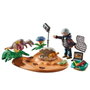 PLAYMOBIL Nid de Stégosaure avec Voleur d'Œufs 71526 - Jouet Dinosaure +4 Ans