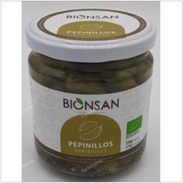 BIONSAN Cornichons aigredouces ECO 350g