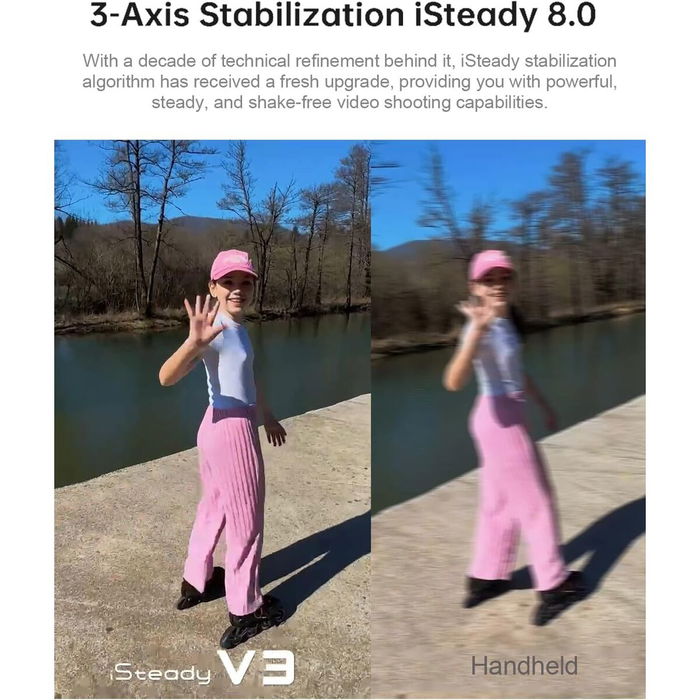 Stabilisateur de Caméra pour Smartphone Hohem HPG-V3 BLK