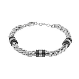 Bracelet Homme Police PEAGB0078201 Argenté
