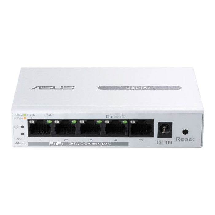 Asus ExpertWiFi EBP15 - Commutateur géré Ethernet Gigabit PoE avec 16 ports 10/100/1000Base-T, 4 ports SFP, 190W - Référence 90IG08D0-MO3B00 Asus ExpertWiFi EBP15 - Commutateur géré Ethernet Gigabit PoE avec 16 ports 10/100/1000Base-T, 4 ports SFP, 190W - Référence 90IG08D0-MO3B00