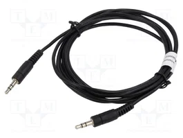 DIGITUS Câble Jack 3,5mm 3pin stéréo, 1,5m, noir