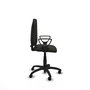 PIQUERAS Y CRESPO Chaise de bureau Aýna, Noir