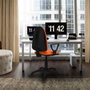 PIQUERAS Y CRESPO Chaise de bureau Aýna, Noir