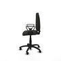 PIQUERAS Y CRESPO Chaise de bureau Aýna, Noir