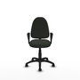 PIQUERAS Y CRESPO Chaise de bureau Aýna, Noir