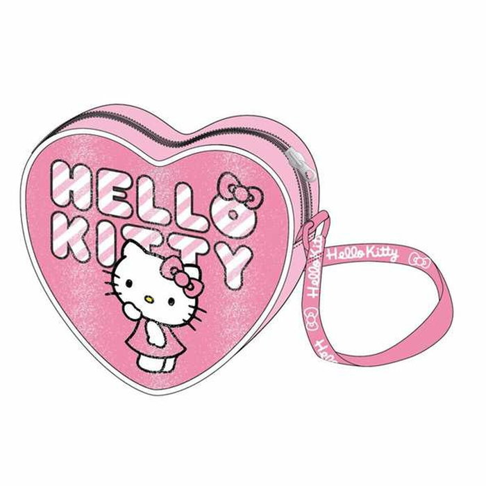 Sac à Bandoulière Hello Kitty Rose 15,0 x 14,0 x 4,0 cm Sac à Bandoulière Hello Kitty Rose 15,0 x 14,0 x 4,0 cm
