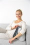 Beurer HK-48 Cosy Coussin Chauffant Électrique Souple Gris Marengo pour le Dos, Nuque et Jambes - Rembourrage Amovible, Lavable, Arrêt Automatique 90 Min