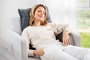 Beurer HK-48 Cosy Coussin Chauffant Électrique Souple Gris Marengo pour le Dos, Nuque et Jambes - Rembourrage Amovible, Lavable, Arrêt Automatique 90 Min