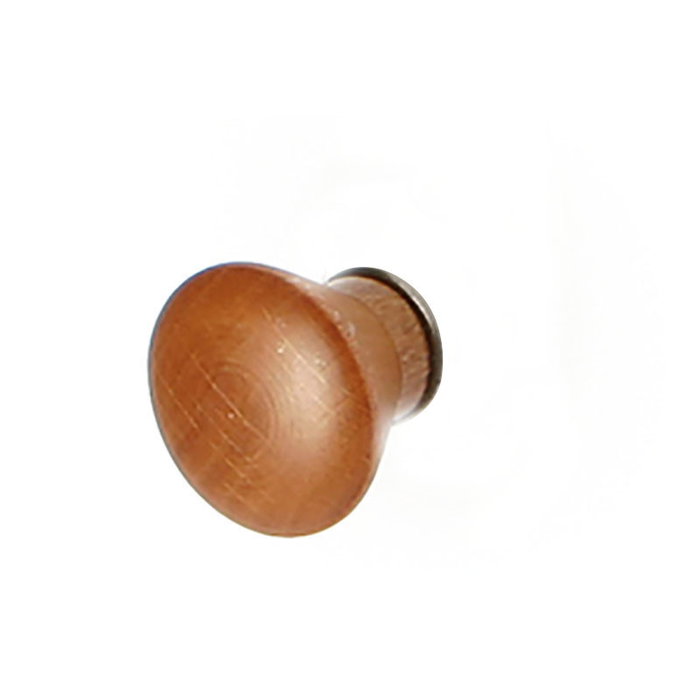 HERRAJES ALK Bouton en bois LOSBBI Haya ou Noyer rougeâtre 22mm HERRAJES ALK Bouton en bois LOSBBI Haya ou Noyer rougeâtre 22mm