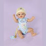 Zapf Creation Baby Born Little Magic Boy - Poupée garçon interactif 36 cm avec 7 fonctions réalistes (biberon, pipi, bain) - Référence 834602