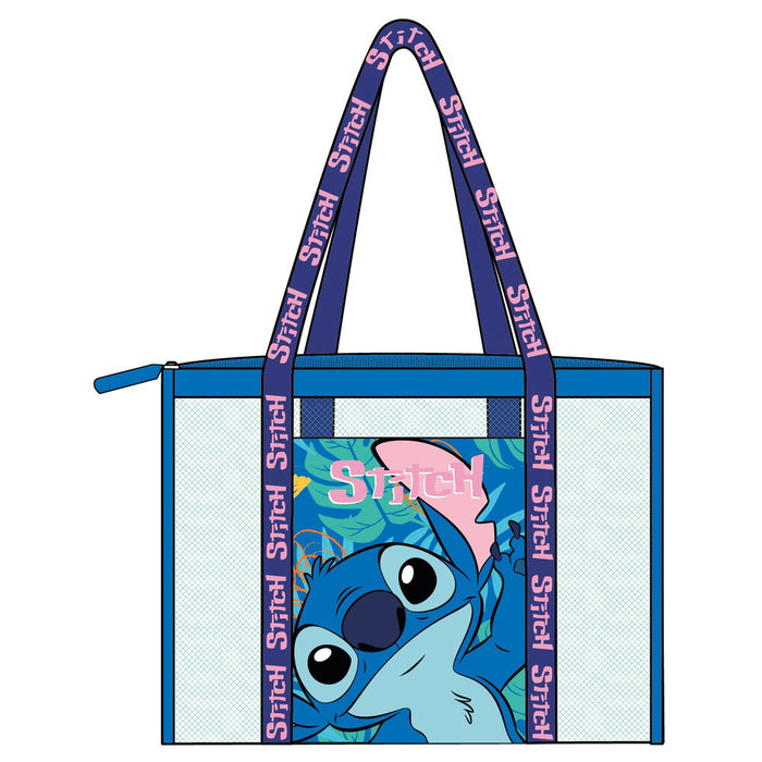 DISNEY Sac de Plage en Filet Stitch - 41 x 39 x 19 cm DISNEY Sac de Plage en Filet Stitch - 41 x 39 x 19 cm