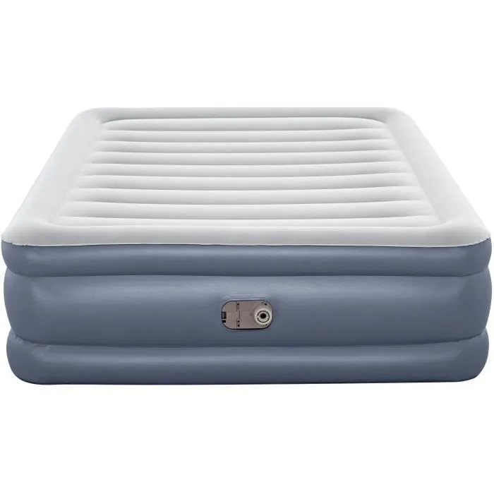 Bestway Matelas gonflable 2 places 203 x 152 x 51 cm Tritech, pompe électrique intégrée 240V, charge max 300 kg, 6713I Bestway Matelas gonflable 2 places 203 x 152 x 51 cm Tritech, pompe électrique intégrée 240V, charge max 300 kg, 6713I